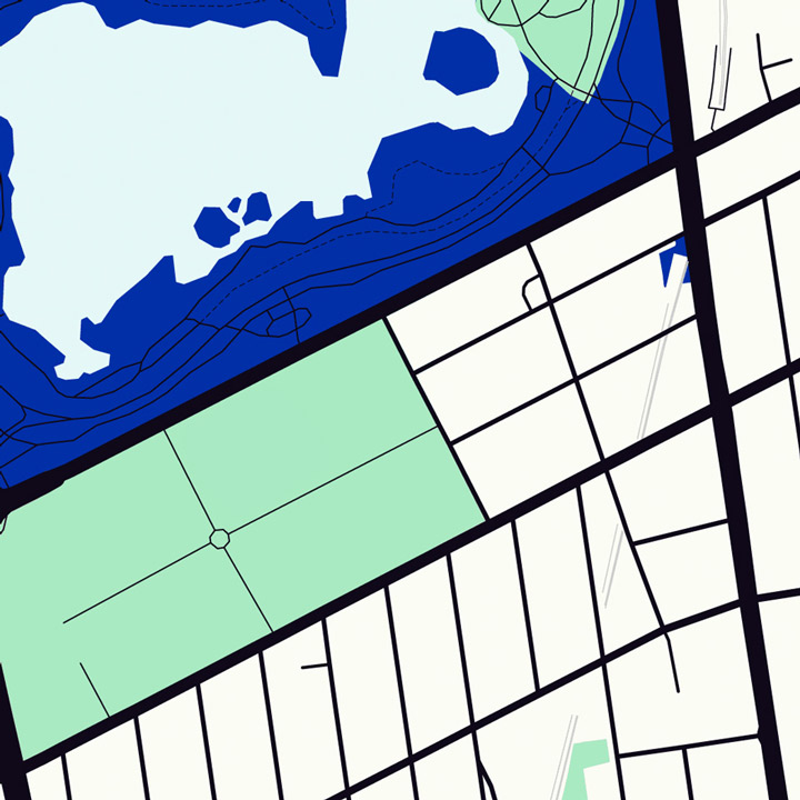 Parade Place neighborhood map